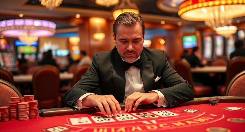 Immersive lounge-style interface of VOBETBD casino